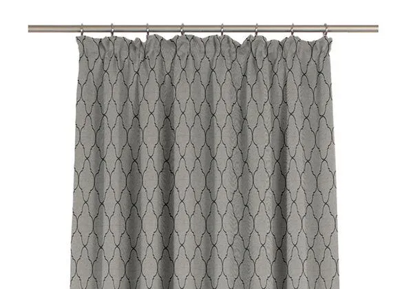 Nature by Adam Nature by Adam Vorhang aus 100% Bio-Baumwolle - Made in Germany - Indian Cortezada, Schwarz, – Produktbild 6 von 7