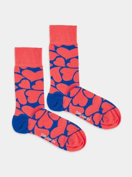 DillySocks DillySocks Bunte Socken, Bio Baumwolle, shaping love – Produktbild 2 von 2