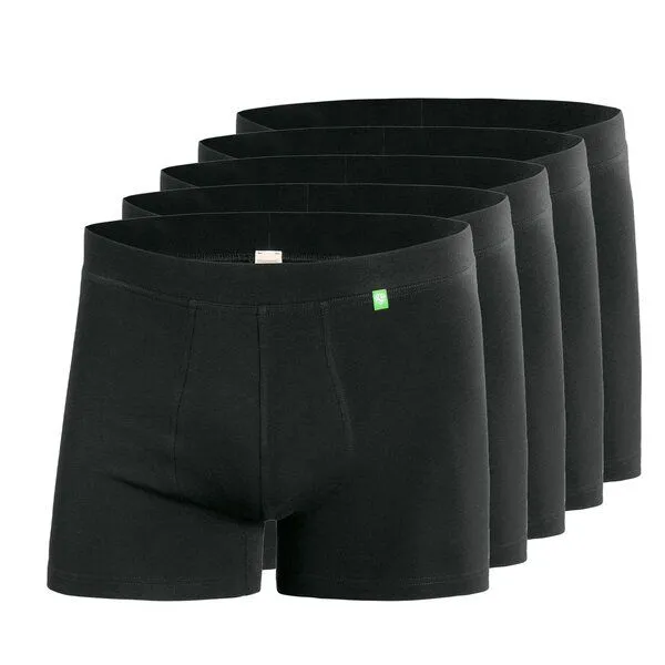 kleiderhelden kleiderhelden BeatBux 5er Pack Unterhose, 5x schwarz, – Produktbild 1 von 4