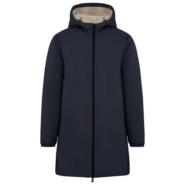 Greenspired Greenspired Nachhaltige, wasserdichte Unisex-Sherpa-Outdoorjacke 625 g/m², Navy, – Produktbild 1 von 2