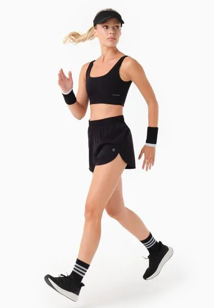 ORGANICATION ORGANICATION SELENNA | Shorts aus recyceltem Polyamid, Black, – Produktbild 1 von 4