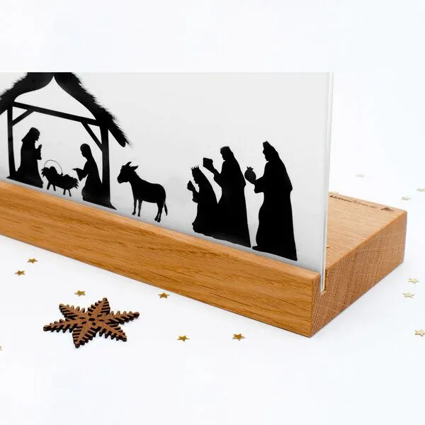 klotzaufklotz klotzaufklotz Weihnachtskrippe Bethlehem – Produktbild 6 von 7