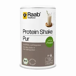 Raab Vitalfood Bio Protein Shake Pure (500g) – Produktbild 1 von 1