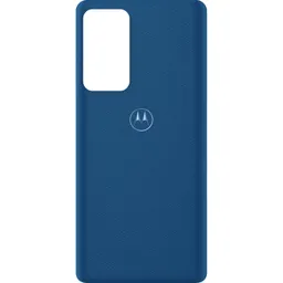 Motorola Akkudeckel Motorola Edge 20 Pro, Blau (Blue Vegan Leather), Service Pack 5S58C19373 – Produktbild 1 von 1