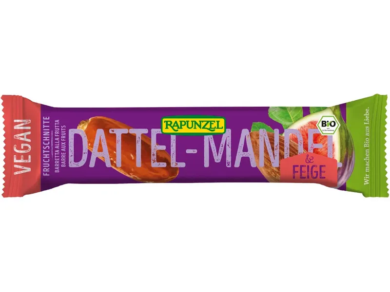RAPUNZEL RAPUNZEL Fruchtschnitte mit Dattel und Mandel "Leckerli", 40 g – Produktbild 1 von 1