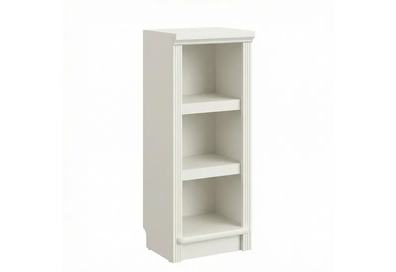 OTTO home Standregal Riga Bücherregal Regal Breite/Tiefe 40/29 cm, aus massiver Kiefer, FSC®-zertifiziert, Weiß, – Produktbild 2 von 7