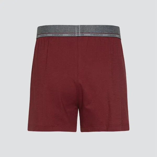 comazo|earth comazo|earth Fairtrade Boxer-Shorts | GOTS zertifiziert, Bordeaux, – Produktbild 4 von 4