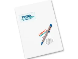 Memo memo Angebotsmappe weiß 270 g/m² m.F. 21 x 30 cm – Produktbild 1 von 1