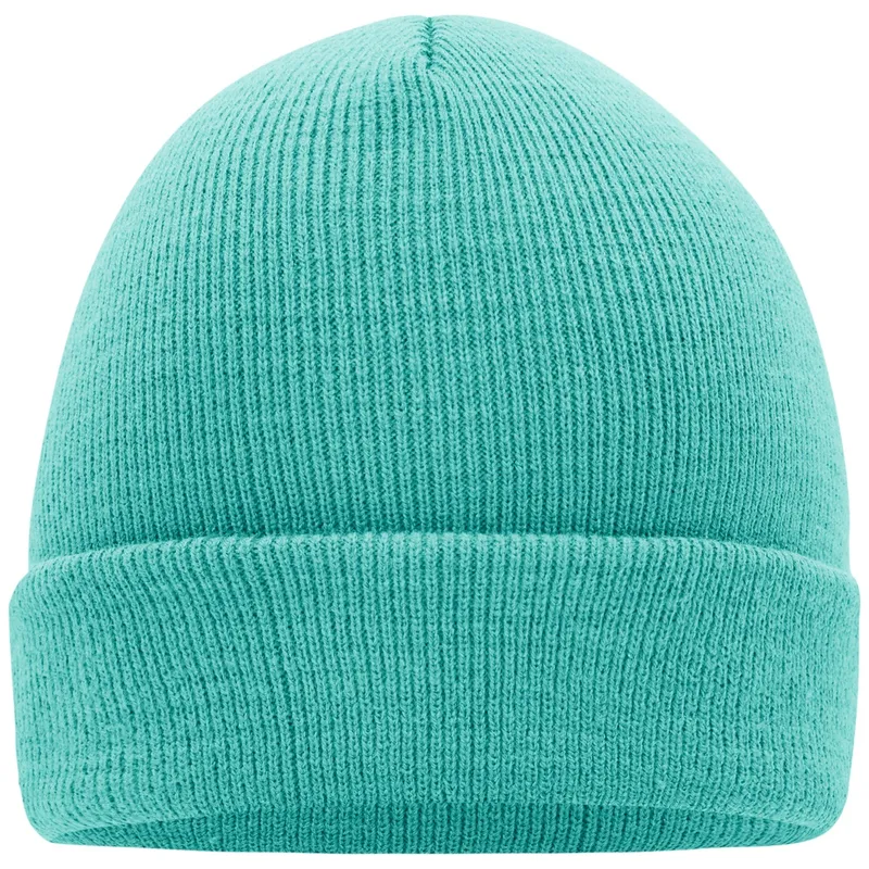 Myrtle Beach myrtle beach Klassische Strickmütze in vielen Farben MB7500 Gr. one size mint – Produktbild 1 von 1
