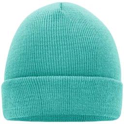 Myrtle Beach myrtle beach Klassische Strickmütze in vielen Farben MB7500 Gr. one size mint – Produktbild 1 von 1