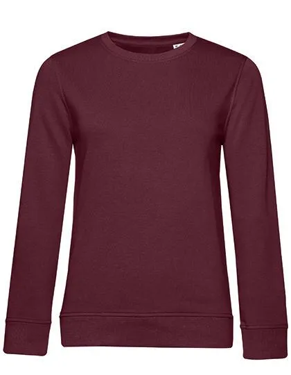 B&C Collection B&C Collection Damen Inspire Crew Neck Sweatshirt, Burgundy, – Produktbild 2 von 3