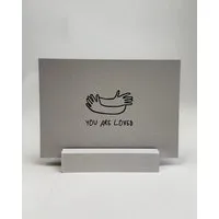 ettics STUDIO postkarte ettics STUDIO - you are loved – Produktbild 1 von 1