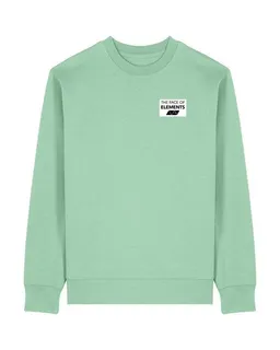 THE FACE OF ELEMENTS The Face of Elements Color Rush - Regular Fit Sweatshirt aus 100% Bio-Baumwolle – Produktbild 1 von 1