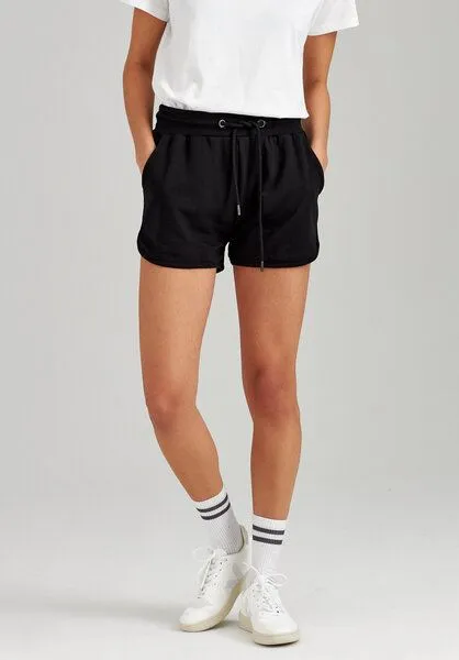 THOKKTHOKK ThokkThokk TT1023 Damen Shorts (GOTS) aus Bio-Baumwolle, Black (schwarz), – Produktbild 1 von 4