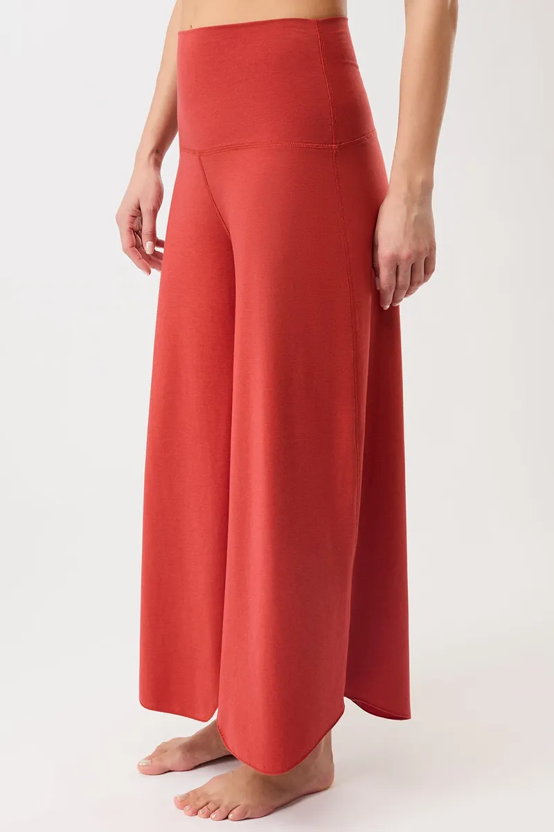 mandala mandala Damen vegan Hose Tulip, Orange, – Produktbild 2 von 2