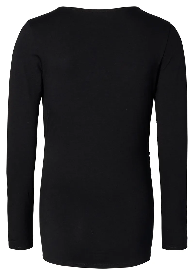 Noppies Maternity Still-Shirt Langu, Schwarz, – Produktbild 1 von 3