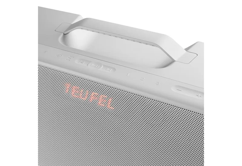Teufel Teufel BOOMSTER 4 Wireless Lautsprecher (Bluetooth, 42 W, IPX5-Norm, DAB+, FM-UKW), Grau, – Produktbild 5 von 5