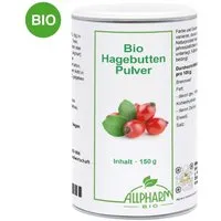 ALLPHARM Bio Hagebutten Pulver Allpharm – Produktbild 1 von 3