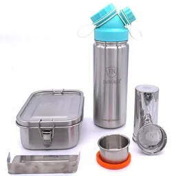JN JuNiki's JN JuNiki's Frühlingsedition | JuNiki´s® Lunchbox/Trinkflasche/Teefilter türkis – Produktbild 1 von 1