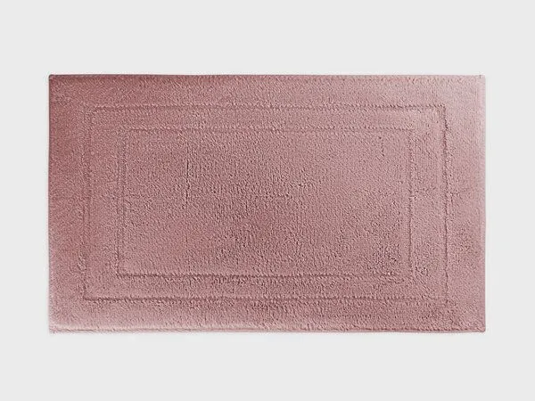Yumeko Badematte Deluxe 60x100 cm Yumeko aus Bio-Baumwolle, Blush rose, – Produktbild 4 von 4
