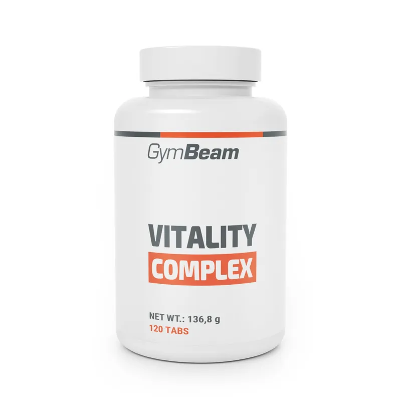 GymBeam GymBeam Vitality Complex 120 Tabletten ohne Geschmack – Produktbild 1 von 1
