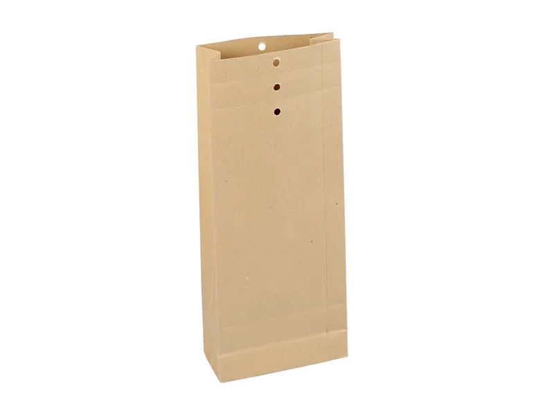 250 Recycling-Musterbeutel 100 x 245 x 40 mm mit Klotzboden 120 g/m² – Produktbild 1 von 1