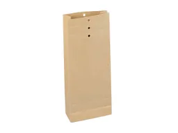 250 Recycling-Musterbeutel 100 x 245 x 40 mm mit Klotzboden 120 g/m² – Produktbild 1 von 1