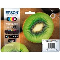 Epson Epson 5er Set Tintenpatronen 202XL schwarz, cyan, magenta, gelb, photo schwarz – Produktbild 1 von 1