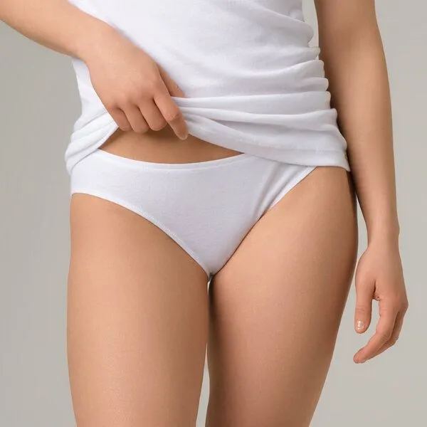 comazo|earth comazo|earth Fairtrade Pure Cotton Mini-Slip | GOTS zertifiziert, Weiss, – Produktbild 1 von 4