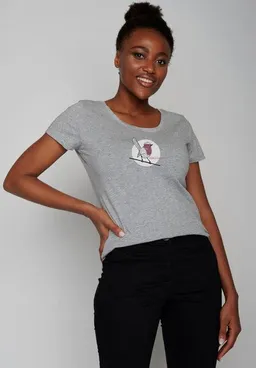 GreenBomb GREENBOMB Animal Koernerfreund Loves - Lässiges T-Shirt aus Bio-Baumwolle / hochwertiger Print / GOTS / Fair & Vegan – Produktbild 1 von 1