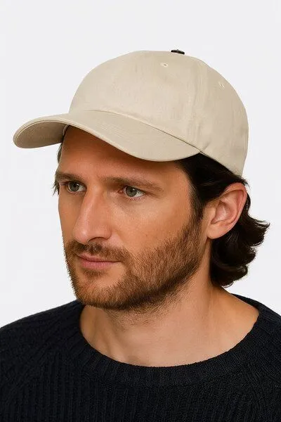 Lou-i Lou-i Dad Cap Bio-Baumwolle, Beige, – Produktbild 2 von 4