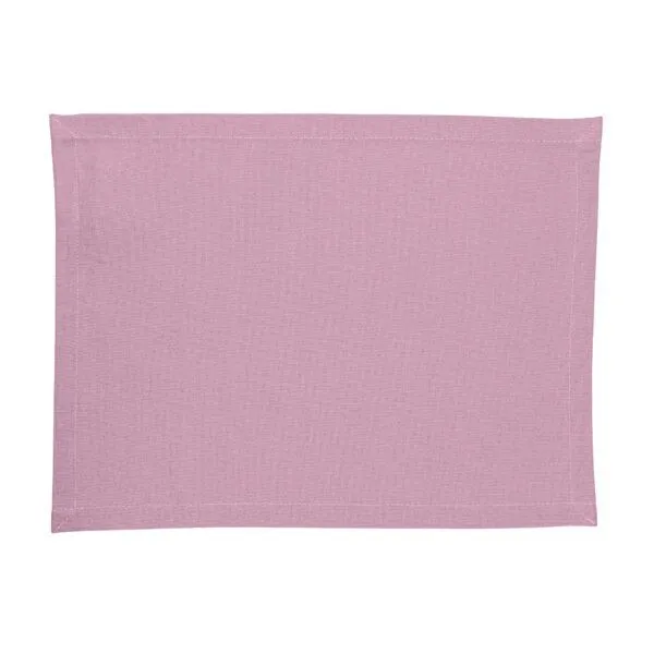 Mary Rose® Mary Rose® SOFT Panama-Tischset, Baumwolle Bio, Rose, – Produktbild 1 von 2