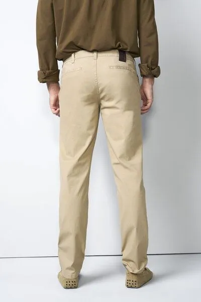 M 5 BY MEYER M 5 BY MEYER Chino mit Stretchbund, Braun (sand), – Produktbild 6 von 8