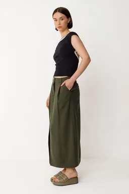 SKFK SKFK Damen vegan Rock Maora Grün – Produktbild 1 von 1