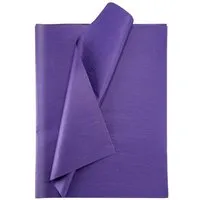Fines Papeterie Fines Papeterie 50 Bögen Seidenpapier * in vielen Farben * zum Verpacken, Basteln, Einwickeln, Lila, – Produktbild 1 von 1