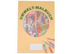Memo Malbuch "Umweltschutz im Alltag", Format A4, 12 Seiten – Produktbild 1 von 1