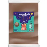 Clairefontaine 100 Blatt Tonpapier DIN A4 "forever craft paper" 120g/m² schokolade – Produktbild 1 von 1