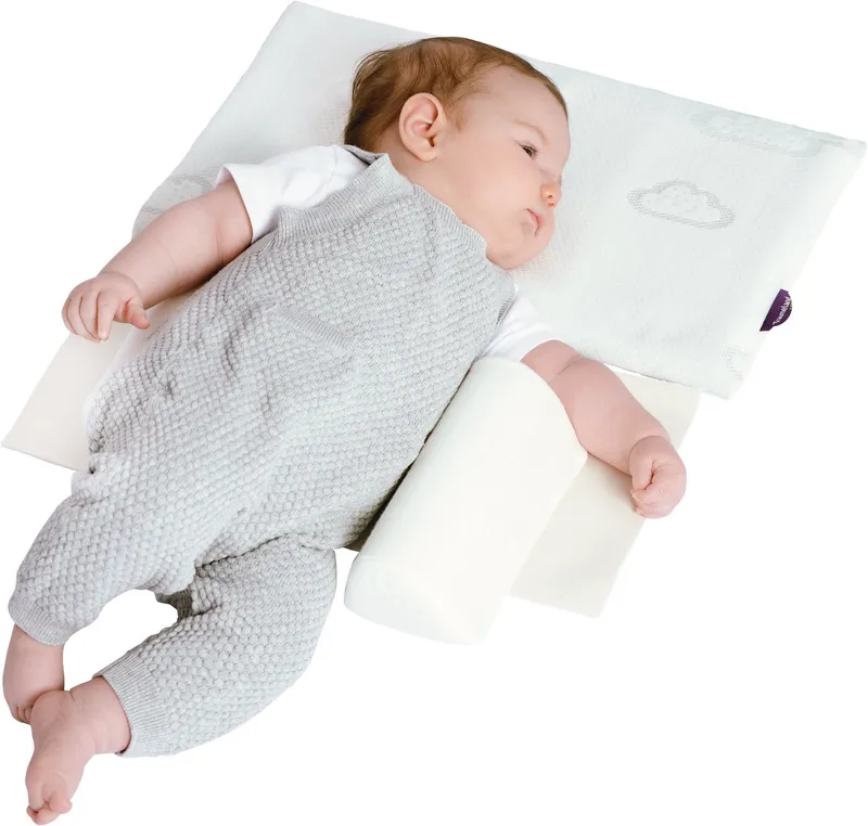 Träumeland Träumeland Babykissen care WOLKE Babykopfkissen, Weiß, – Produktbild 1 von 5