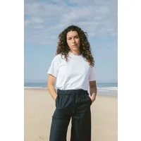 SALZWASSER JONNA – Heavy T-Shirt (Damen) aus 100% Bio-Baumwolle (GOTS) von SALZWASSER, Weiß, – Produktbild 1 von 1