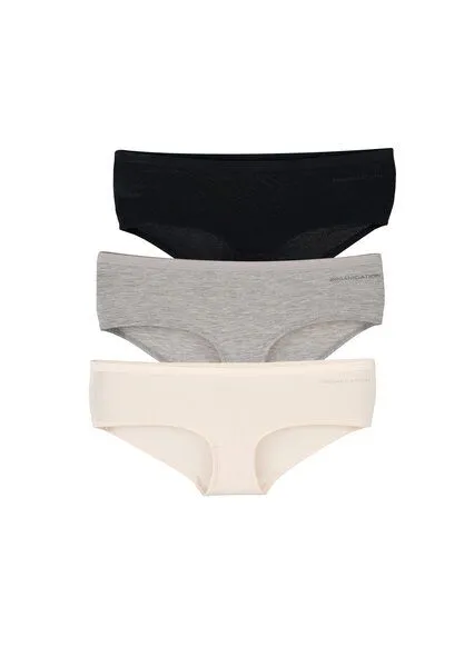ORGANICATION ORGANICATION KARINNA | Hipster aus Bio-Baumwolle und TENCEL Modal im 3er-Pack, Mix-11, – Produktbild 1 von 4