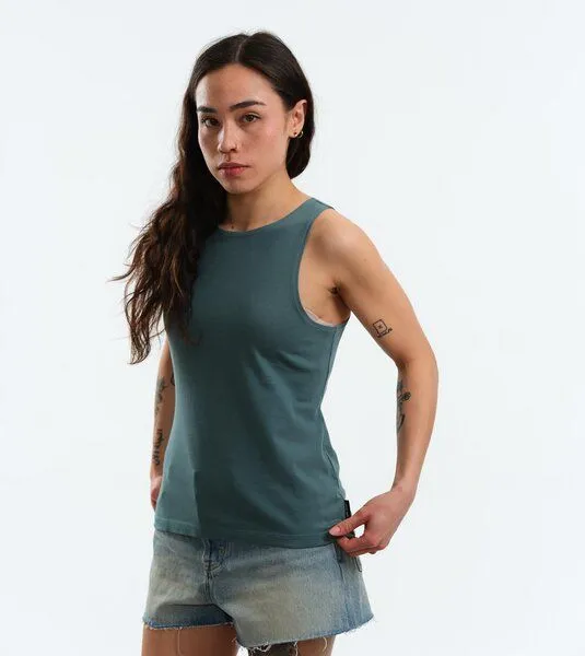 Gary Mash GARY MASH Tanktop Grace aus Biobaumwolle, Blaugrün (grün), – Produktbild 3 von 4