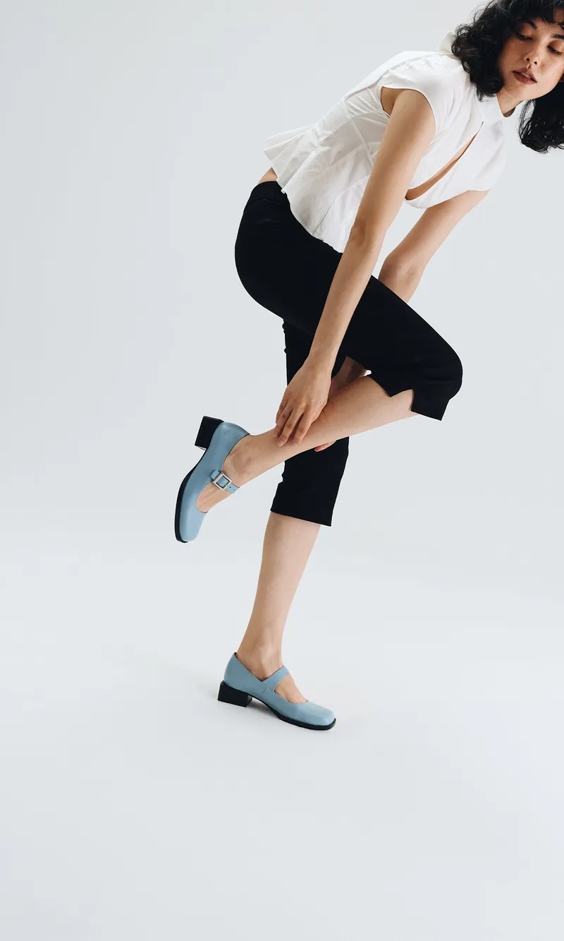 Prev Prev Damen vegan Loafers Jane Naia Blau, Blau, – Produktbild 1 von 2