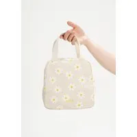MELA Organizer Tasche medium JASMEET | von MELA | Fairtrade & GOTS zertifiziert, Greige / daisy print, – Produktbild 1 von 2