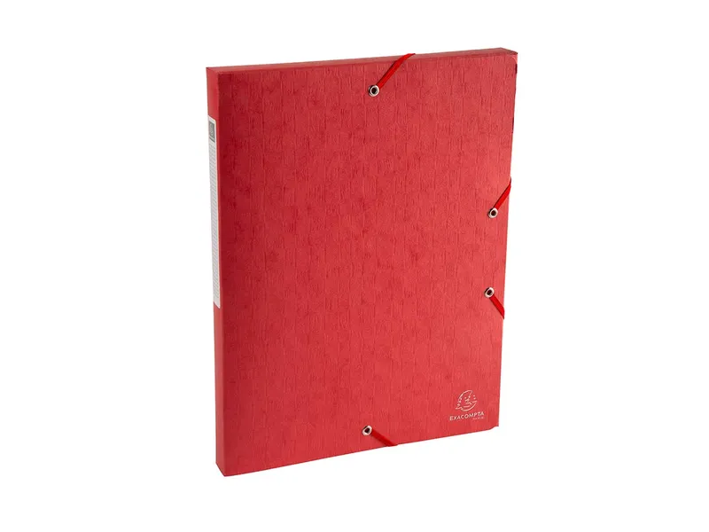 Exacompta 10 Exacompta Archivboxen "Scotten" aus Colorspan, 600 g/m², DIN A4, rot, RB 25 mm – Produktbild 1 von 1
