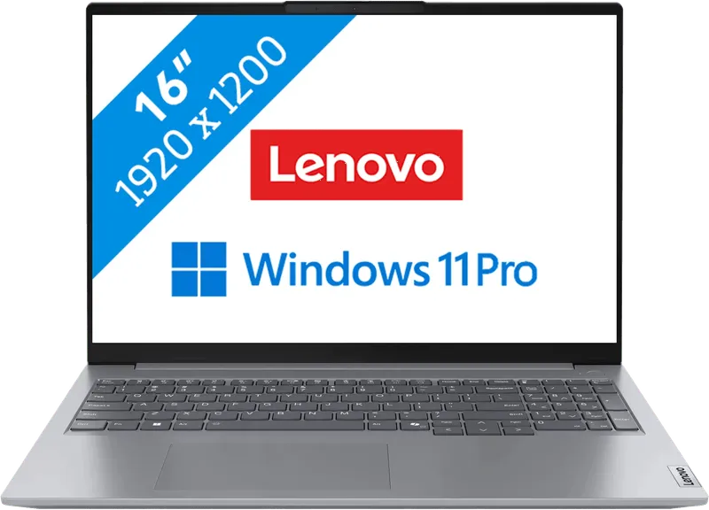 Lenovo Lenovo ThinkBook 16 G7 ARP 21MW - 180°-Scharnierdesign - AMD Ryzen 7 7735HS / 3.2 GHz - Win 11 Pro - Radeon 680M - 32 GB RAM - 1 TB SSD NVMe - 40.6 cm (16") – Produktbild 2 von 3