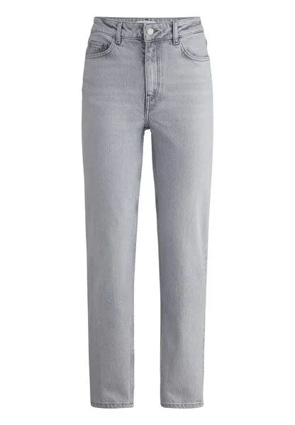 hessnatur hessnatur Jeans BEA High Rise Straight aus Bio-Denim, Blue, – Produktbild 3 von 4