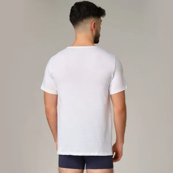 comazo|earth comazo|earth Fairtrade Single Jersey Shirt kurzarm | GOTS zertifiziert, Weiss, – Produktbild 2 von 4