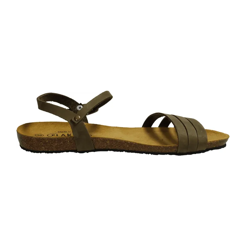 Plakton Plakton Bequeme Sandalen für Damen, Grün, – Produktbild 6 von 7