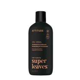 Attitude Shampoo 2 in 1 Attitude Super Leaves Patchouli & Bourbon – Produktbild 1 von 1