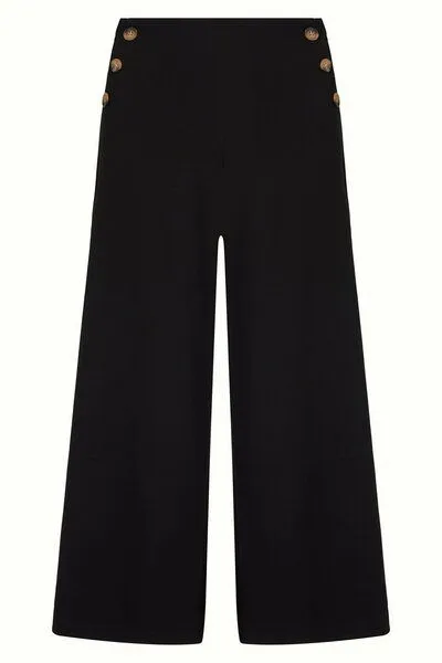 king louie king louie Pia Culotte Milano Uni, Schwarz, – Produktbild 4 von 4